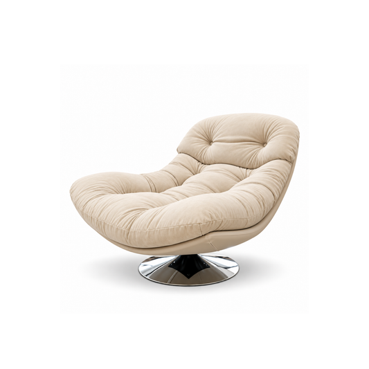 Swivel Sofa Chair - Fabric Cushion