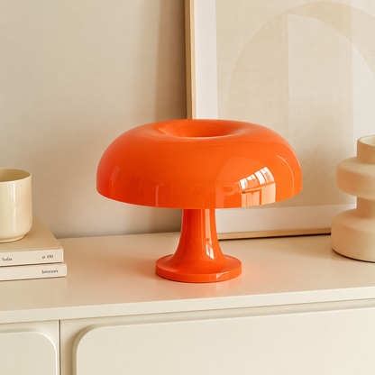 Mushroom Table Lamp - Orange