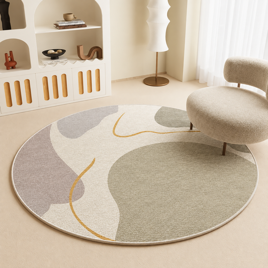 Round Area Rug - 47.2''