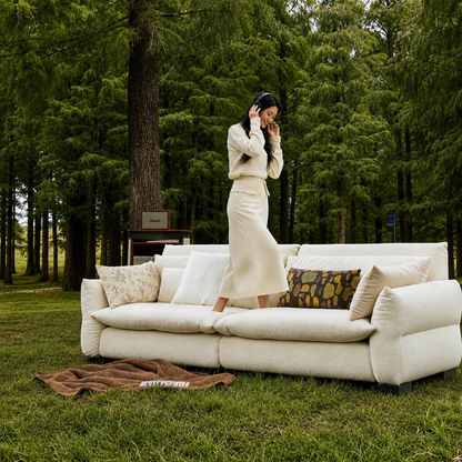 Elara Lounge Sofa in Chenille