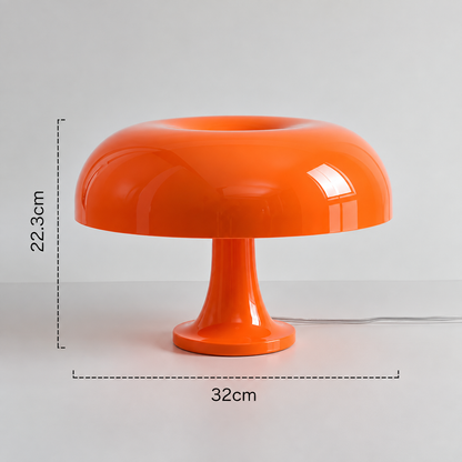 Mushroom Table Lamp - Orange