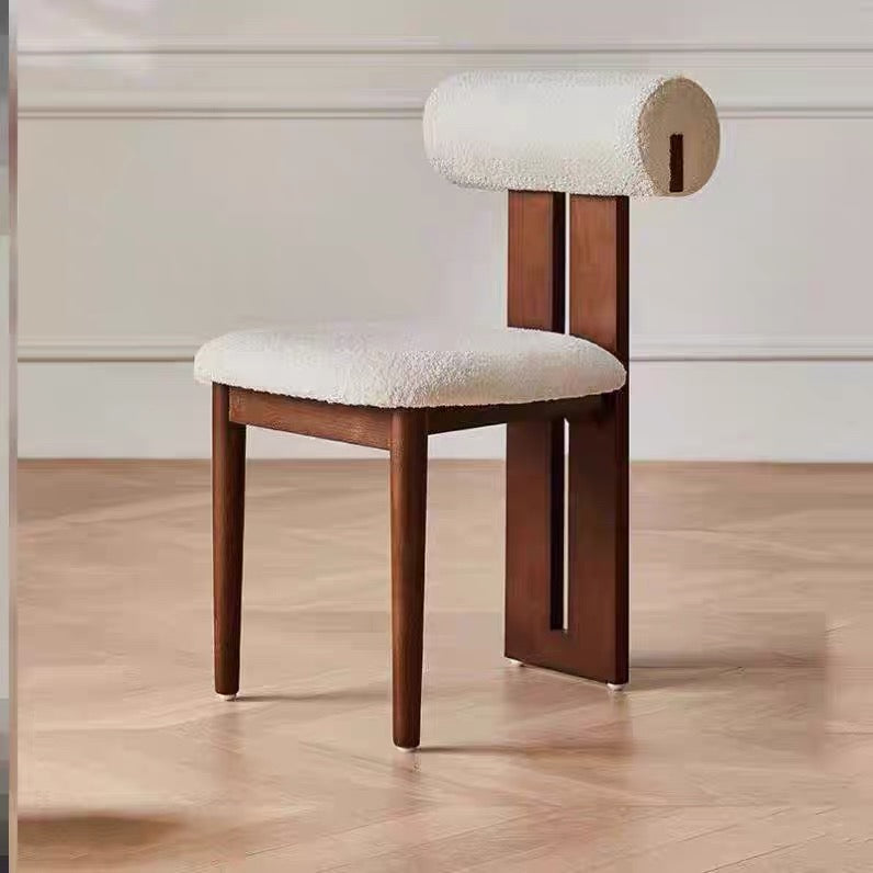 Solid Wood Sculpted Leg Dining Set