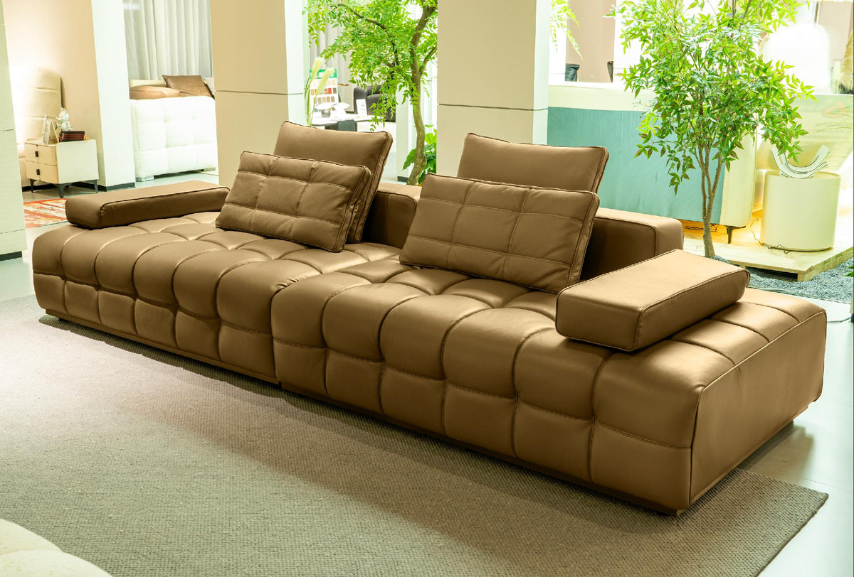 Genuine Leather Lawrence Sofa
